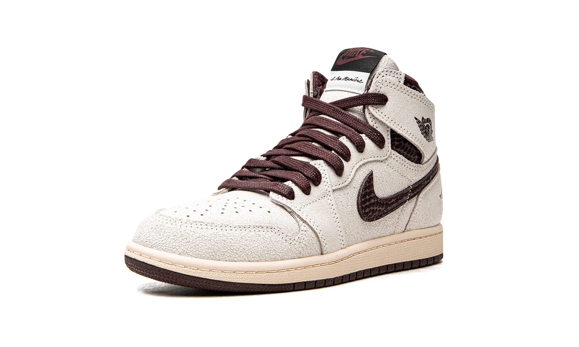 Jordan Preschool 1 Retro High OG SP DO7099 100 A Ma Maniere Sneakers - Size 2.5Y - Kids Basketball Shoes for Boys & Girls - Perfect for School, Playground & Casual Wear