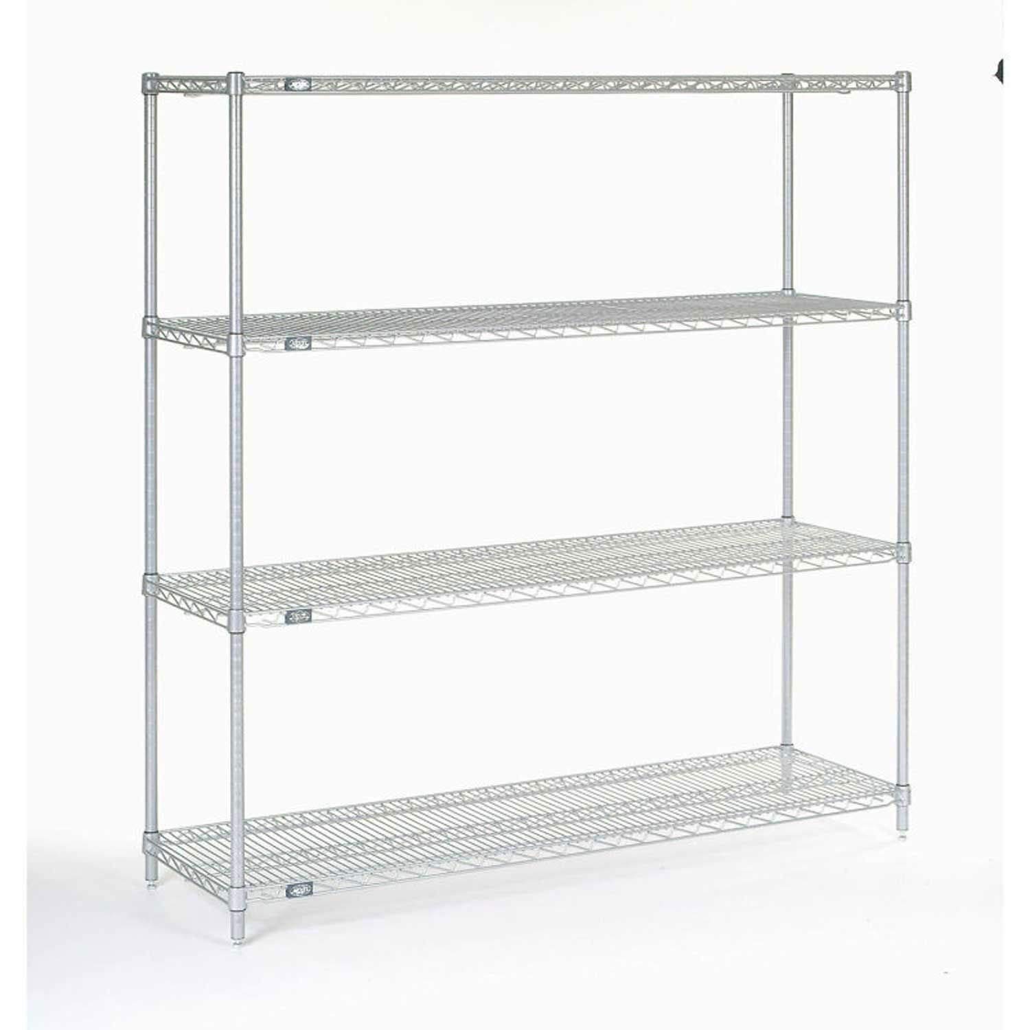 5-Tier Heavy Duty Epoxy Wire Shelving Unit - 54