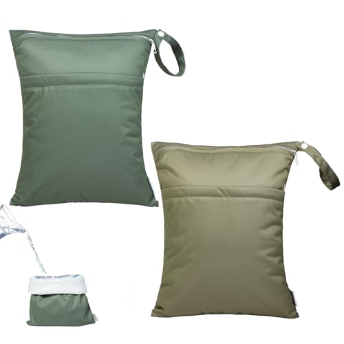 bean green&olive green