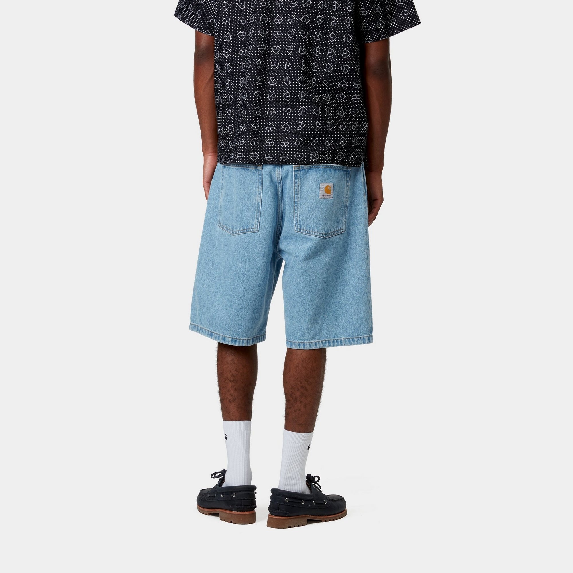 Brandon Short Sleeve T-Shirt for Men | Soft Cotton Casual Tee | Blue Stone Bleached Wash | Perfect for Everyday Wear & Outdoor Activities