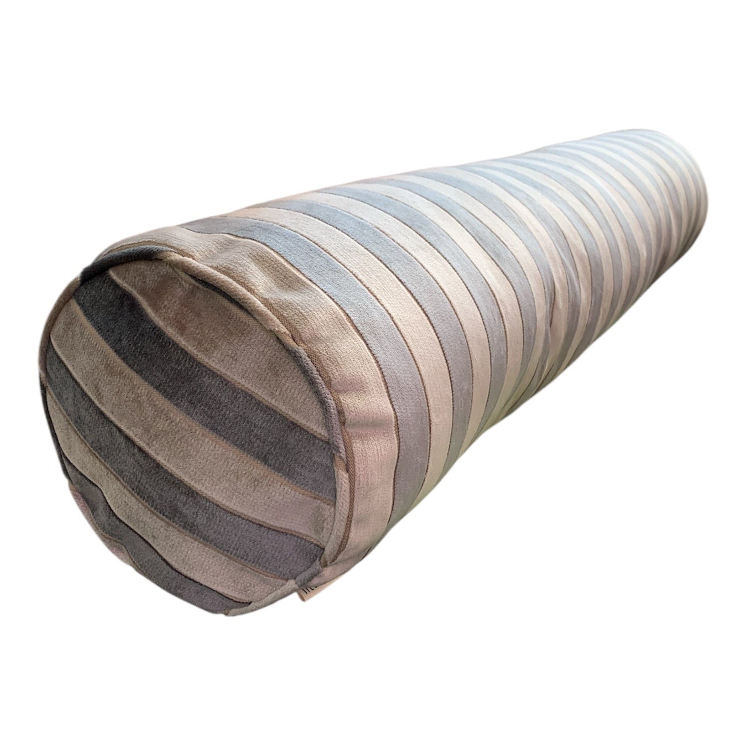 Belmont Silver 100x20cm Wool Bolster Pillow - Premium Support for Neck, Back & Legs - Perfect for Yoga, Meditation & Home Decor