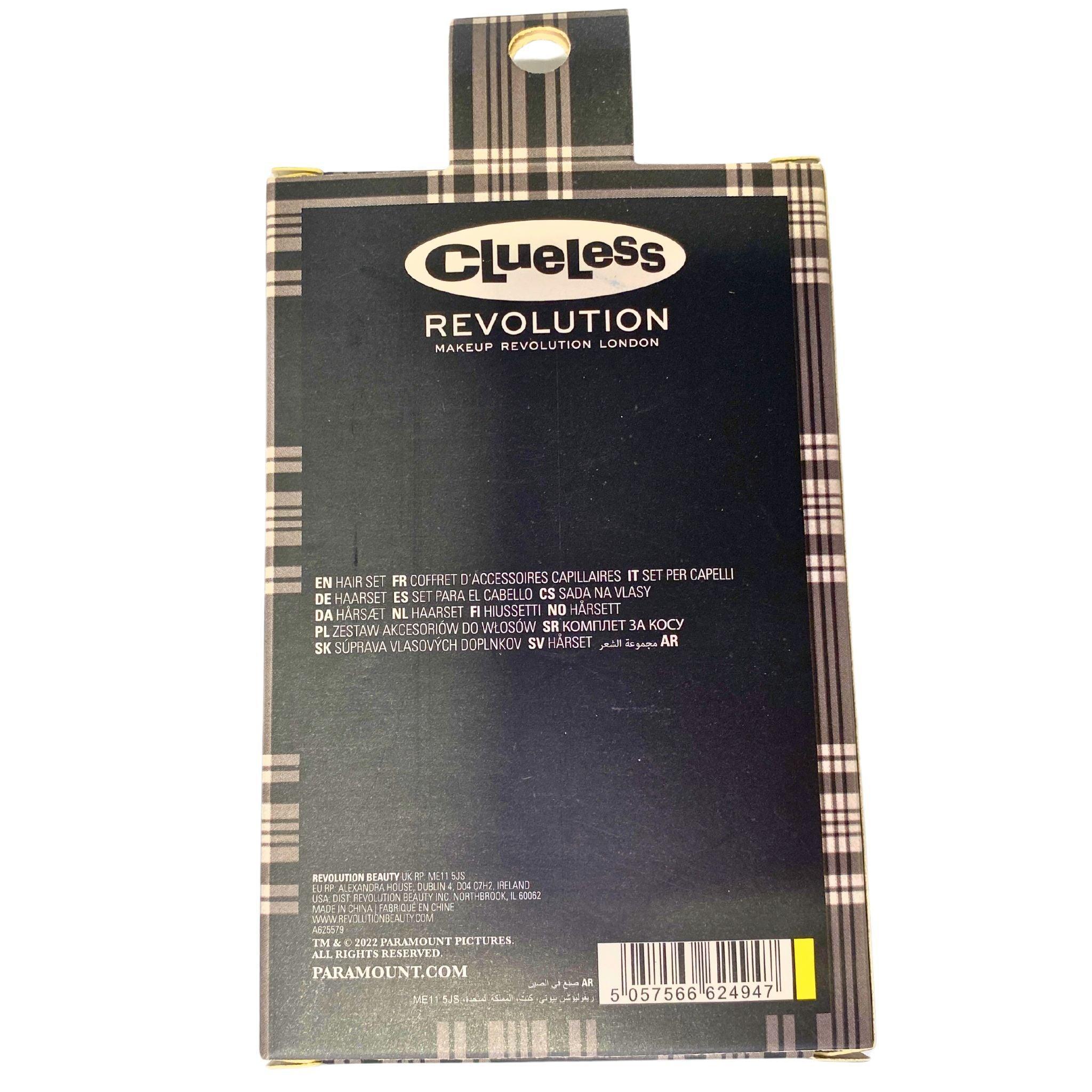 Revolution London Clueless X Dionne Hair Set - 72 Pcs Styling Accessories for Cosplay & 90s Retro Looks | Perfect for Halloween, Themed Parties & Movie Character Costumes