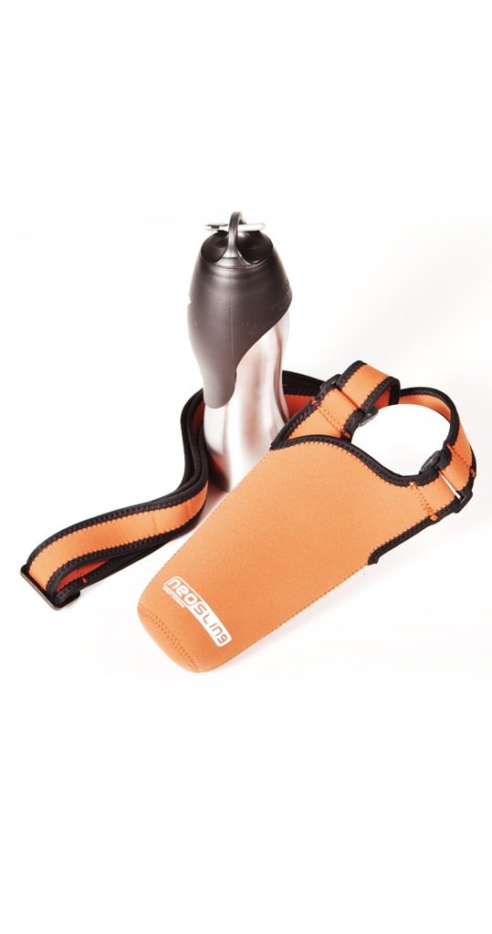 Insulated Neoprene Water Bottle Holder - Leak-Proof & Durable Bottle Sleeve for Gym, Hiking & Travel - Burnt Orange