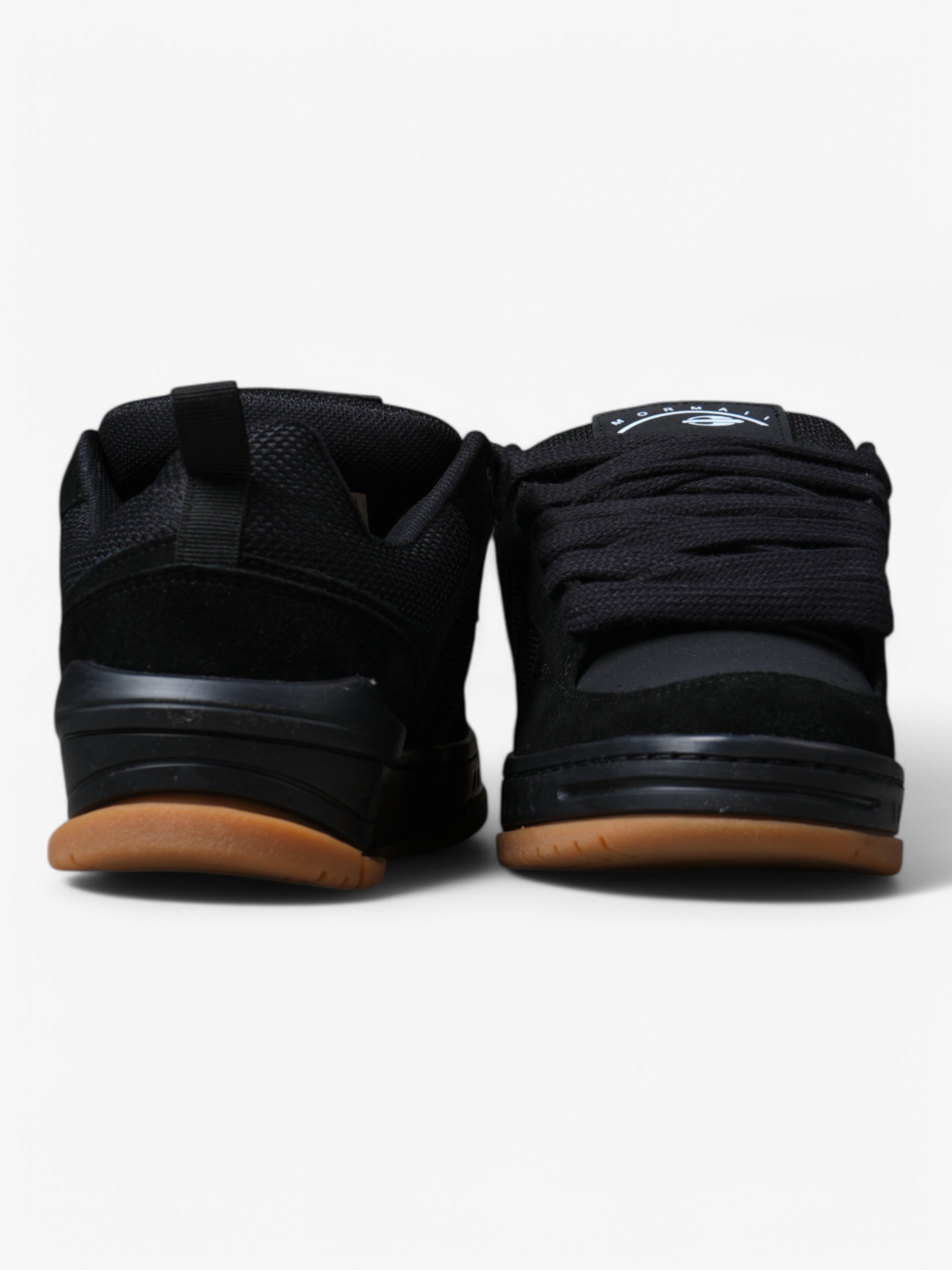 Mormaii Crest Black Brown Sneakers - Comfortable & Stylish Men's Running Shoes for Outdoor Activities and Casual Wear