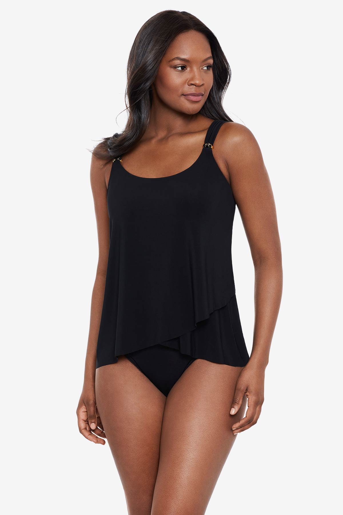 Dazzle Women's Tankini Top - Stylish Swimwear for Beach & Pool - Perfect for Summer Vacations and Water Activities