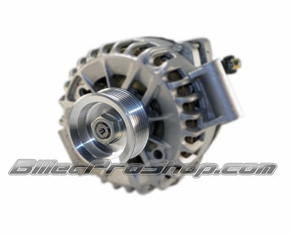 BPS Underdrive Alternator Pulley for 2007-2014 Ford Mustang GT500 - High Performance Upgrade for Better Acceleration & Fuel Efficiency - Perfect for Racing & Street Performance