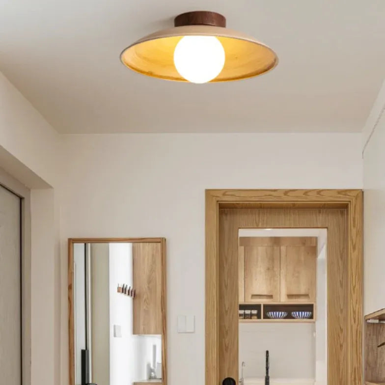 Modern Spherical Warm White Ceiling Light Fixture - Perfect for Hallways, Corridors & Entryways - Dimmable LED Lighting for Home & Office