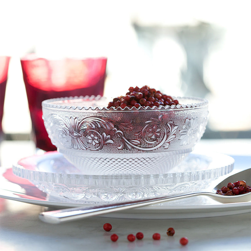 Baccarat Arabesque Small Bowl 120 - Elegant Crystal Decorative Bowl for Home Decor, Dining Table Centerpiece, Wedding Gift & Luxury Display
