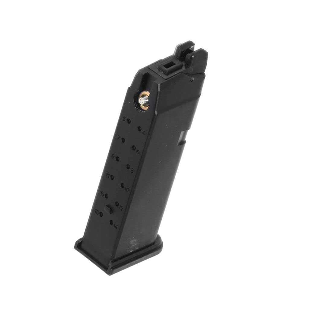 3pcs 20rd Gas Magazine for Bell 772 / EMG SAI BLU Compact/AW/WE/Tokyo Marui G19 G23 G26 Series GBB Pistol - Airsoft Spare Parts for Enhanced Gameplay & Training