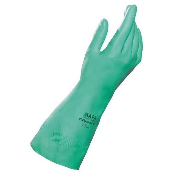 Ultra-Thick Nitrile Gloves - EN388 & EN374 Certified - Disposable Protective Gloves for Medical, Laboratory, Cleaning & Industrial Use - Latex-Free, Chemical Resistant & Puncture Proof Safety Gloves