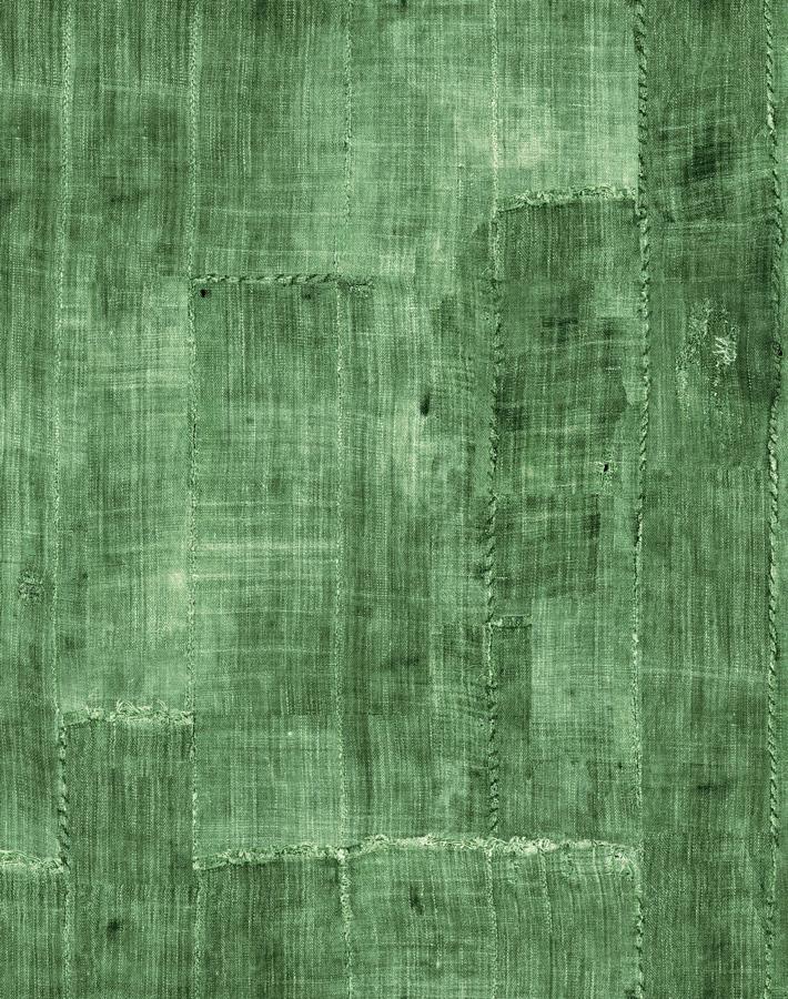 Chris Benz Lafayette Patchwork Green Wallpaper - Vintage Floral Peel and Stick Wallpaper for Bedroom, Living Room & Home Decor