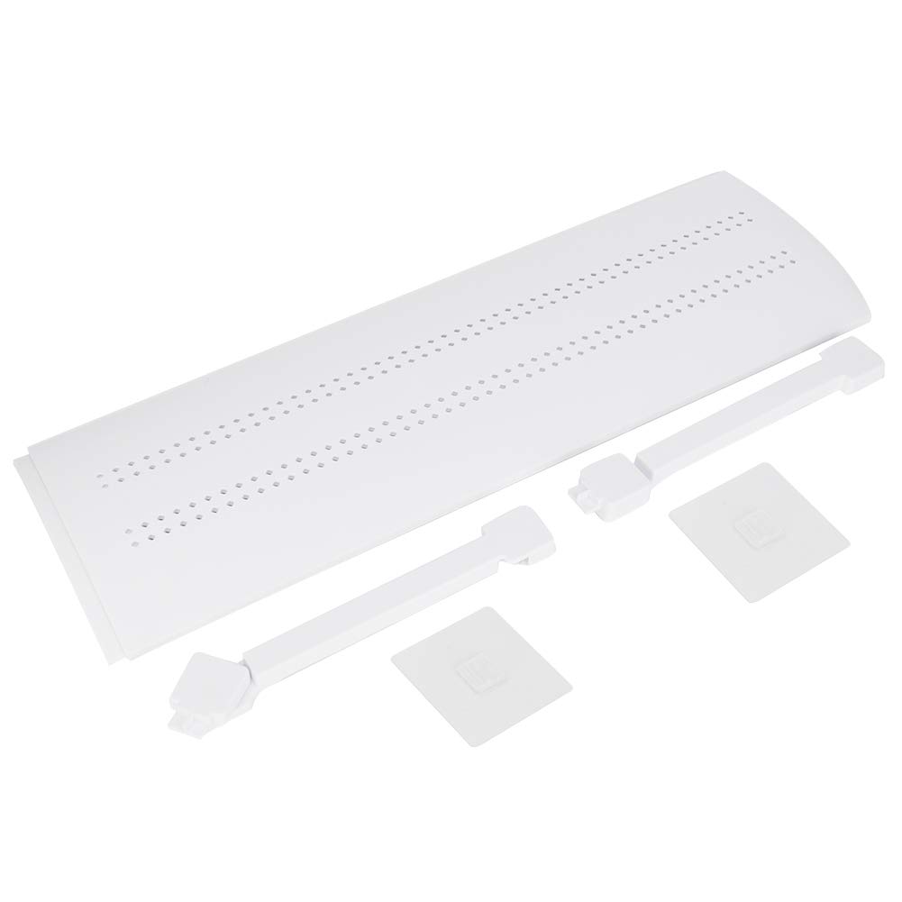 Tnfeeon Air Conditioner Deflector - Adjustable Windproof AC Vent Cover with Hollow Waterproof Design for Home & Office Cooling | Perfect for Bedrooms, Living Rooms & Workspaces