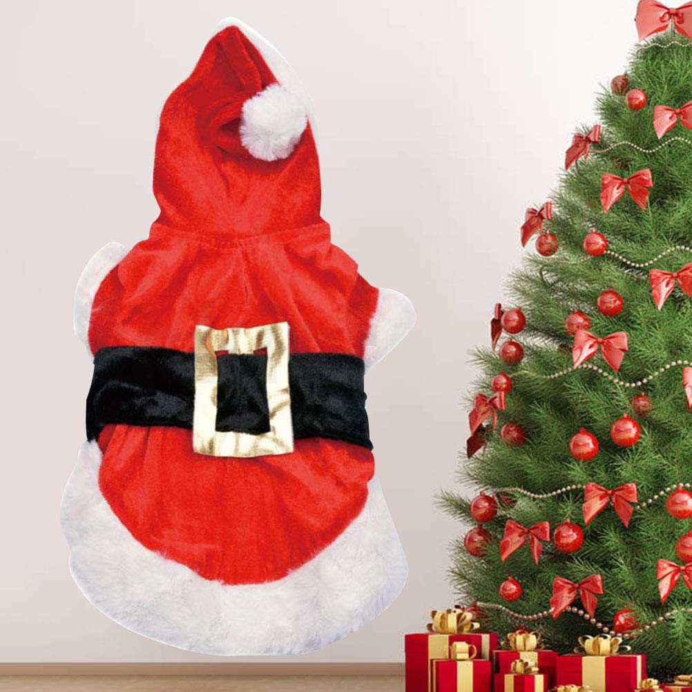 Balacoo Christmas Dog Dress & Vest - Cute Pet Clothes for Small Medium Large Dogs - Perfect for Holiday Photos & Winter Outfits