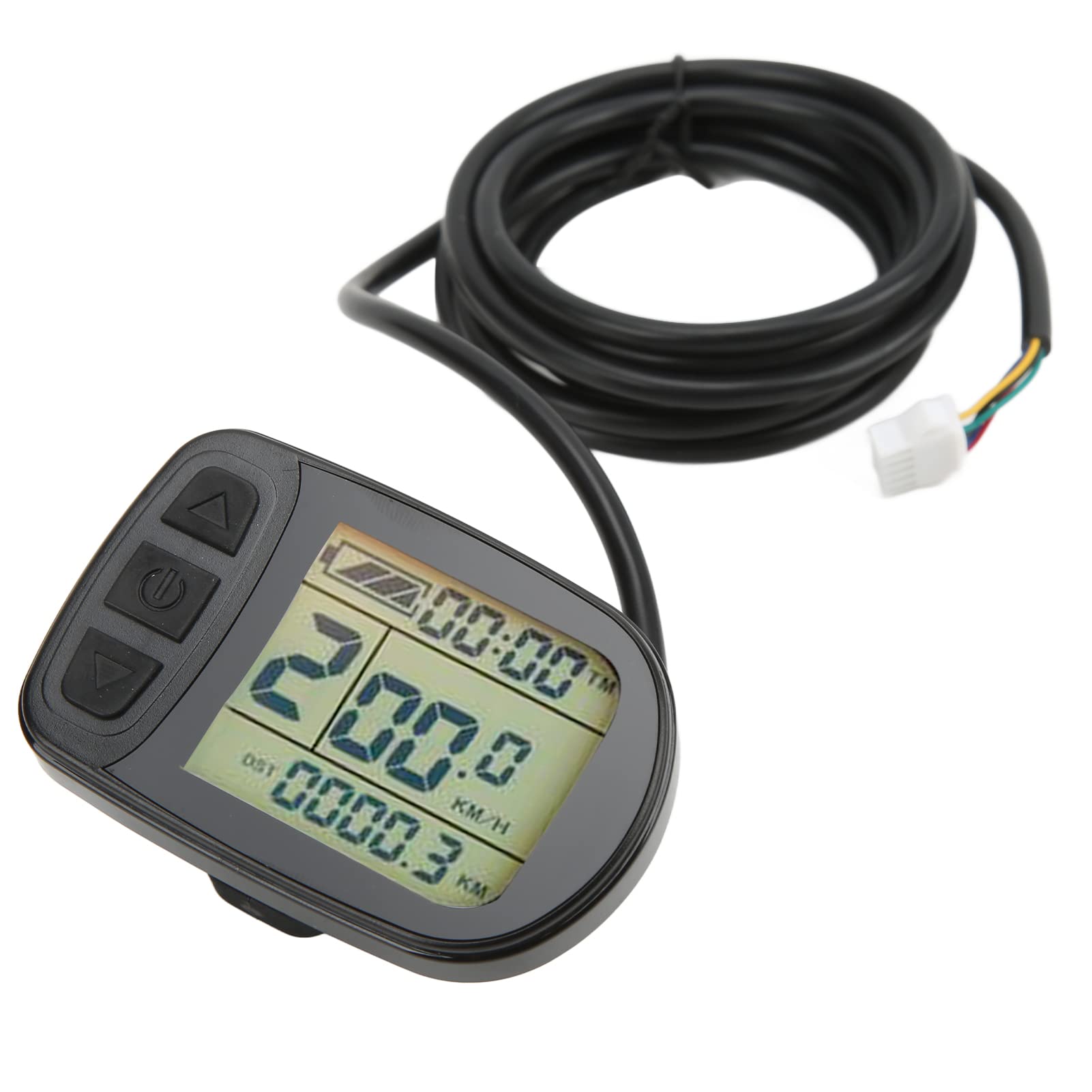 72V Waterproof E-Bike LCD Display with SM Connector - LCD5 Control Panel for Electric Bike Conversion | Perfect for DIY E-Bike Upgrades & Urban Commuting