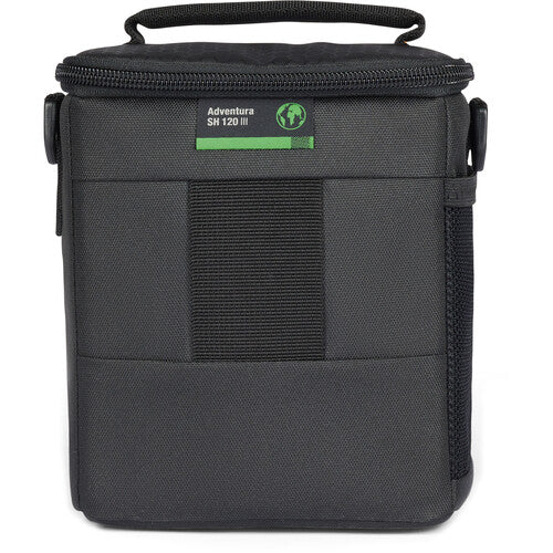 Lowepro Adventura SH 120 III DSLR Camera Shoulder Bag - Compact & Lightweight for Travel Photography (Black) - Perfect for Hiking, City Exploration & Everyday Camera Protection