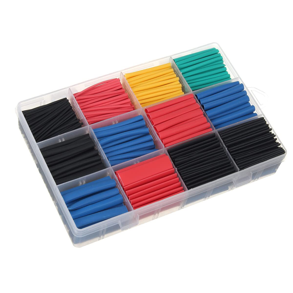 850Pcs Heat Shrink Tube Solder Seal Wire Connectors - Waterproof Electrical Terminals for Marine, Automotive & DIY Projects