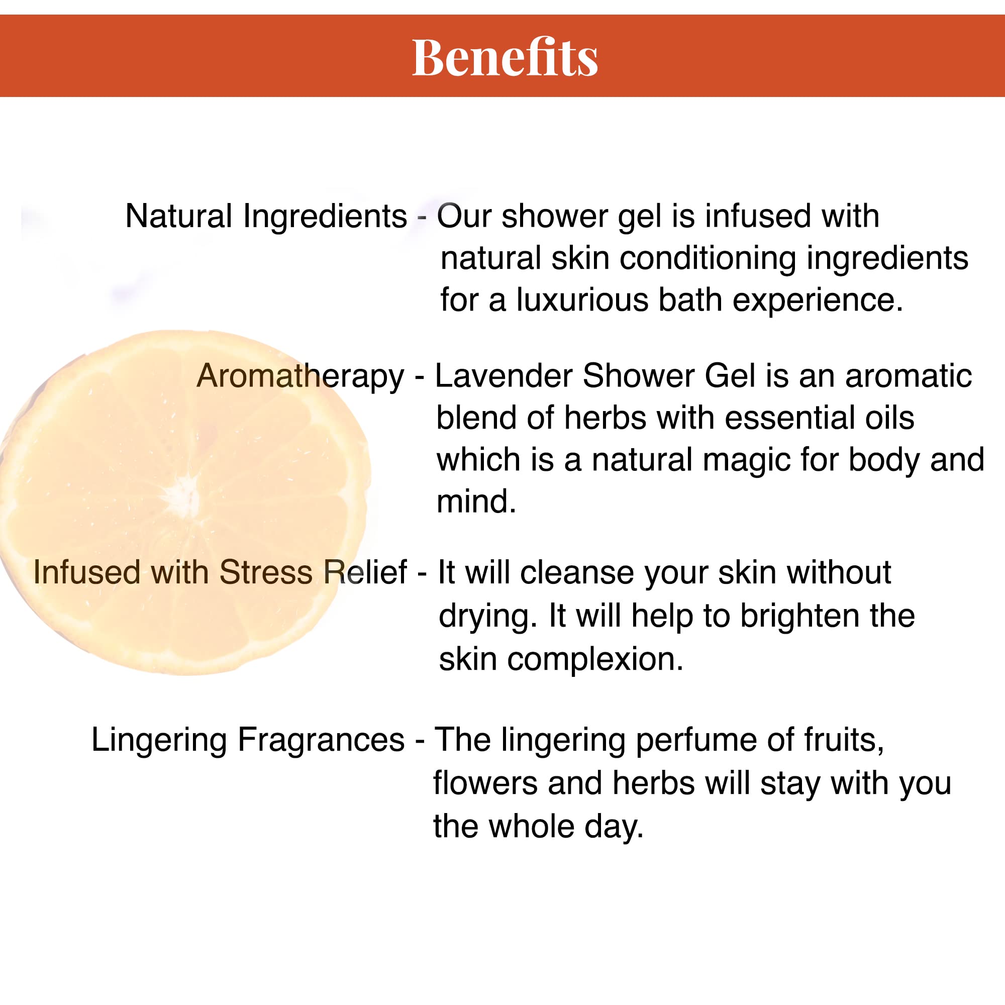 BodyHerbals Rose & Orange Scented Body Wash Set - Hydrating & Refreshing for Dry & Sensitive Skin | Perfect for Daily Shower & Spa Relaxation at Home