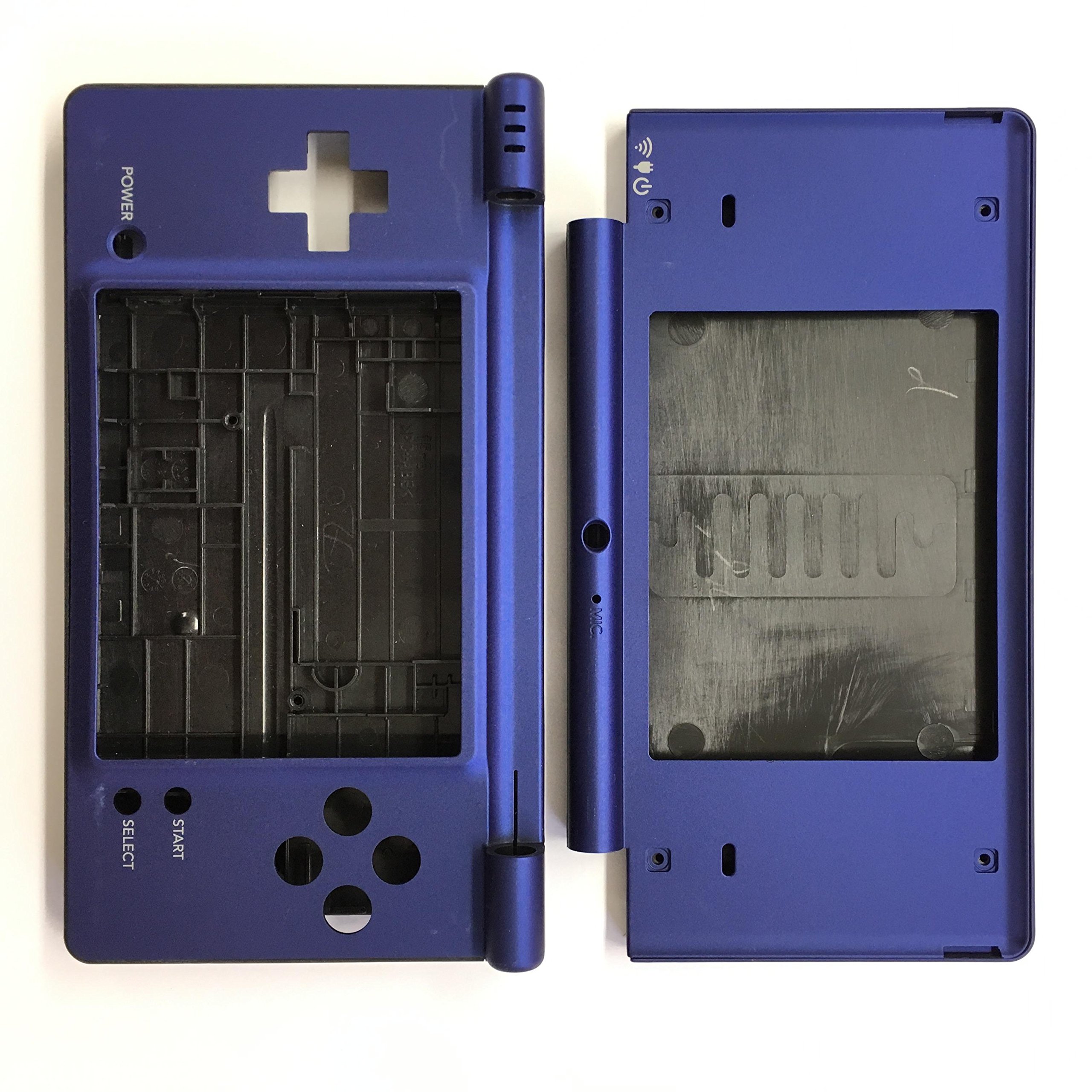 Nintendo DSi Replacement Housing Shell Case - Dark Blue Black | Durable Protective Cover for Nintendo DSi Console | Perfect for Gaming, Travel & Everyday Use