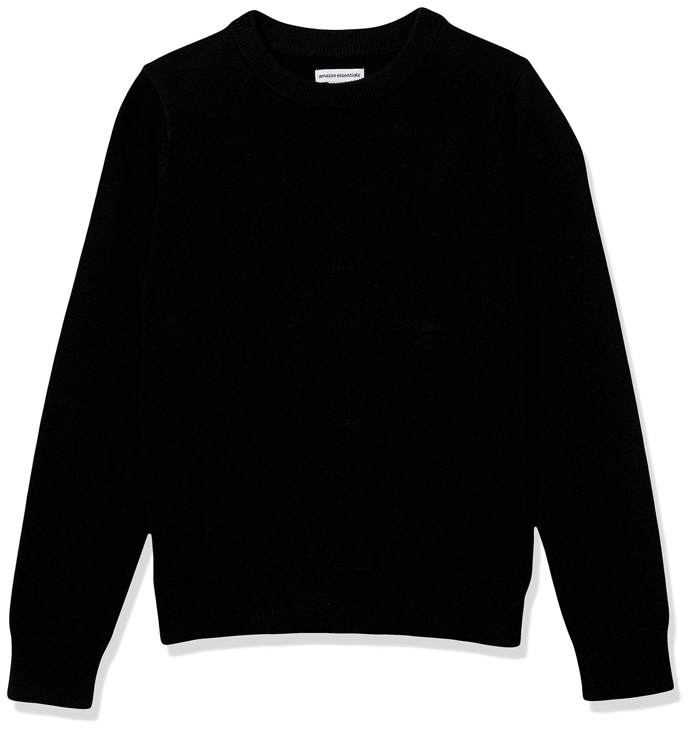 Amazon Essentials Boys & Toddlers Cotton Crewneck Sweater - Soft Uniform Pullover for School & Play | Comfortable Everyday Wear for Kids