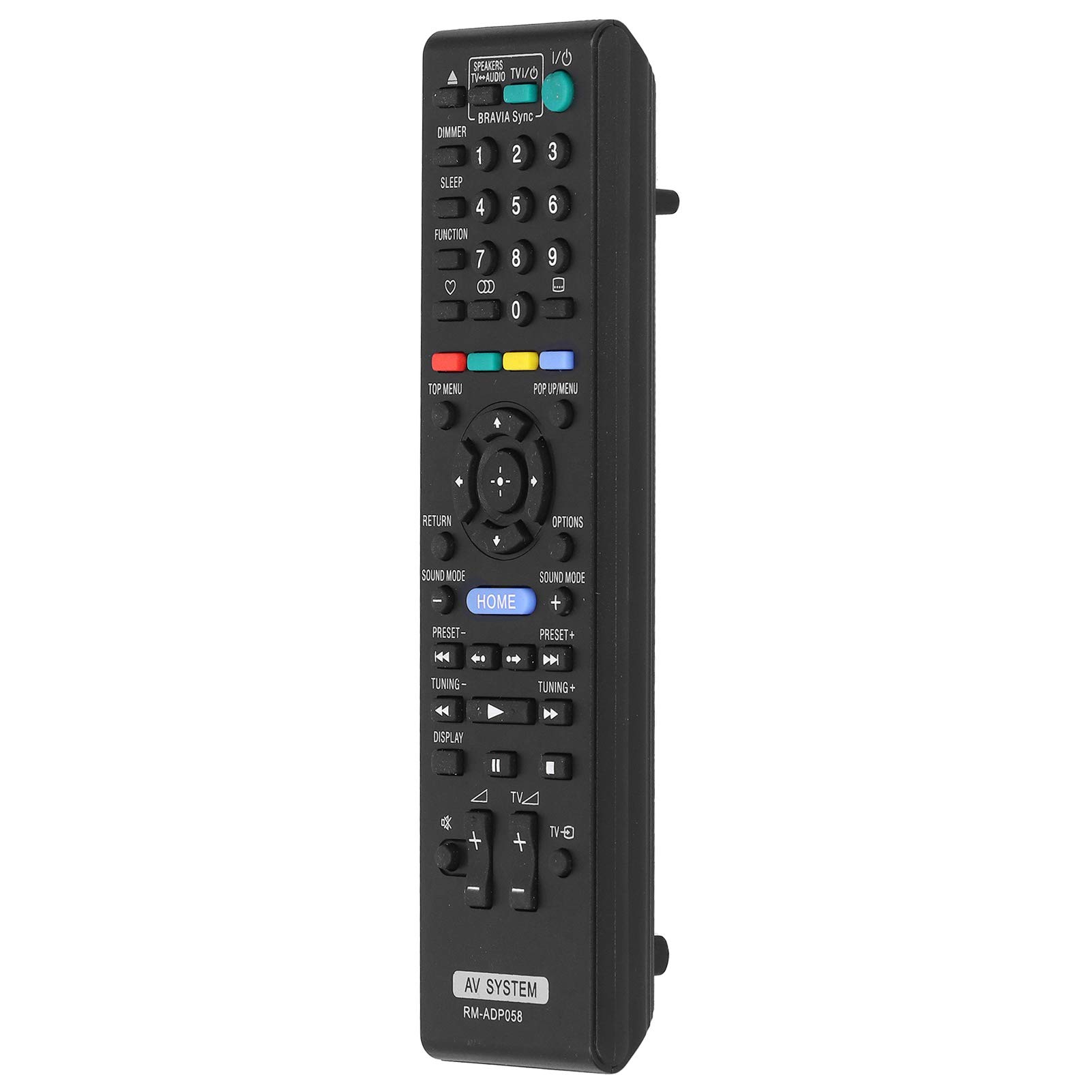 Universal TV Remote Control for LCD TVs - Safe, Comfortable & Easy to Use | Perfect for Living Room, Bedroom & Home Theater Setup