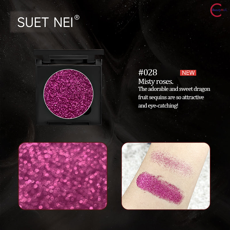 SUET NEI Monochrome Eyeshadow Palette - Long Lasting Matte & Shimmer Eyeshadow for Day & Night Makeup - Perfect for Everyday Wear, Parties & Special Occasions