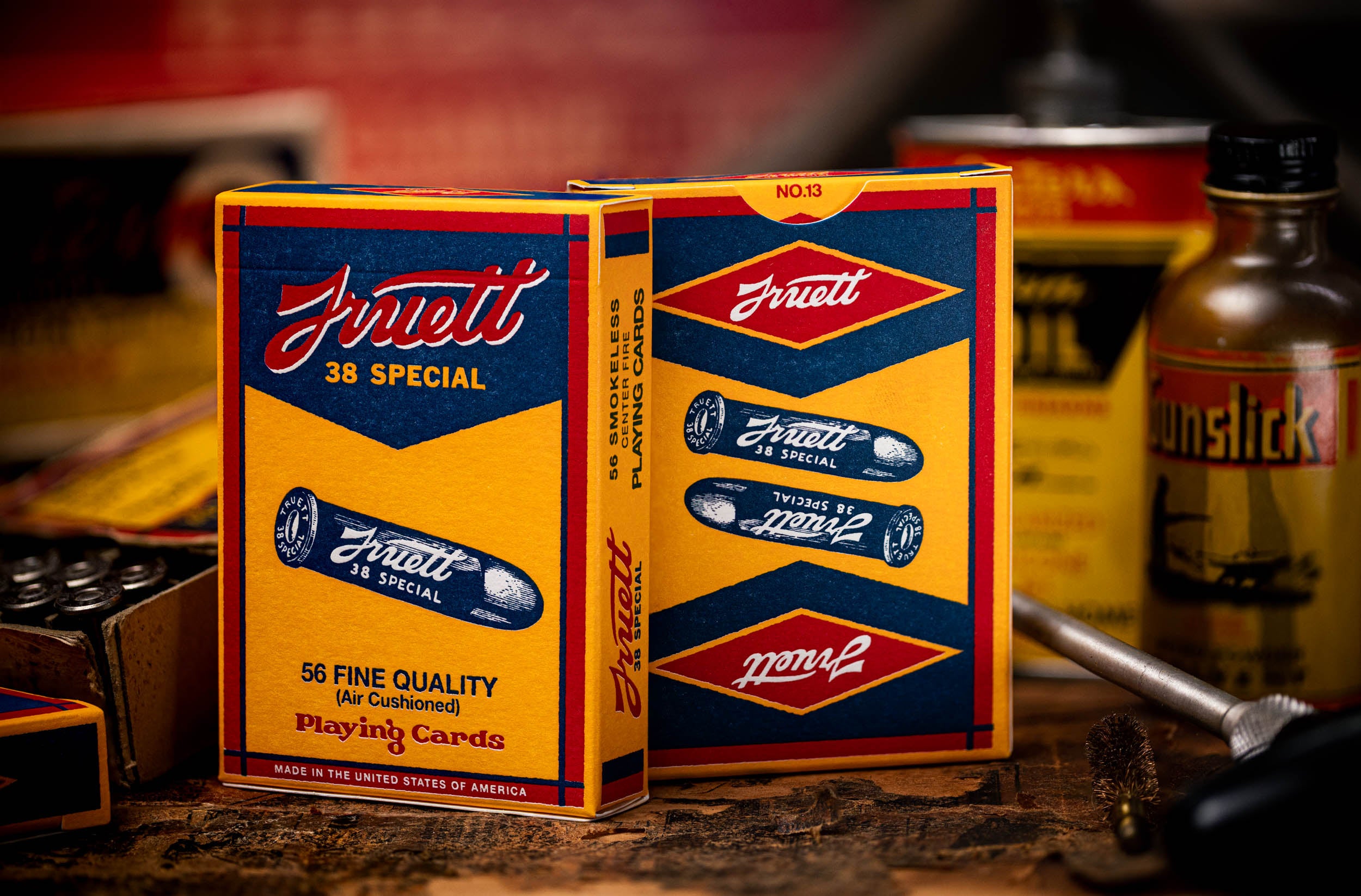 Truett 38 Special Playing Cards - Premium Deck for Poker, Blackjack & Magic Tricks - Perfect for Game Nights, Casino Parties & Cardistry Practice