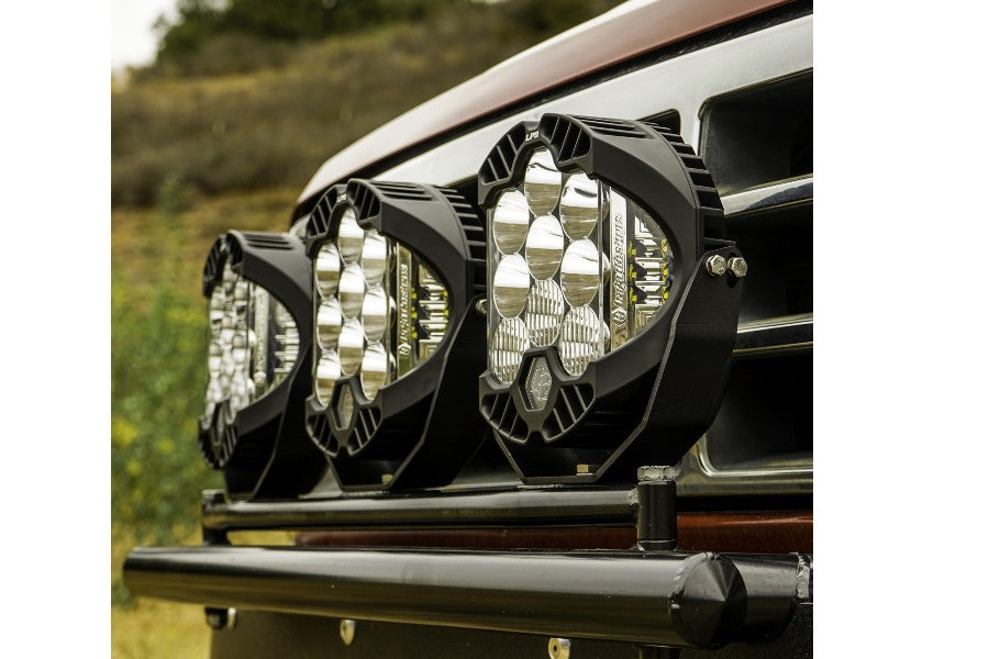 Baja Designs LP9 Sport LED Light Bar - Amber Driving/Combo Beam for Off-Road Trucks, Jeeps & UTVs | Durable Waterproof Fog Lights for Night Driving & Adventure