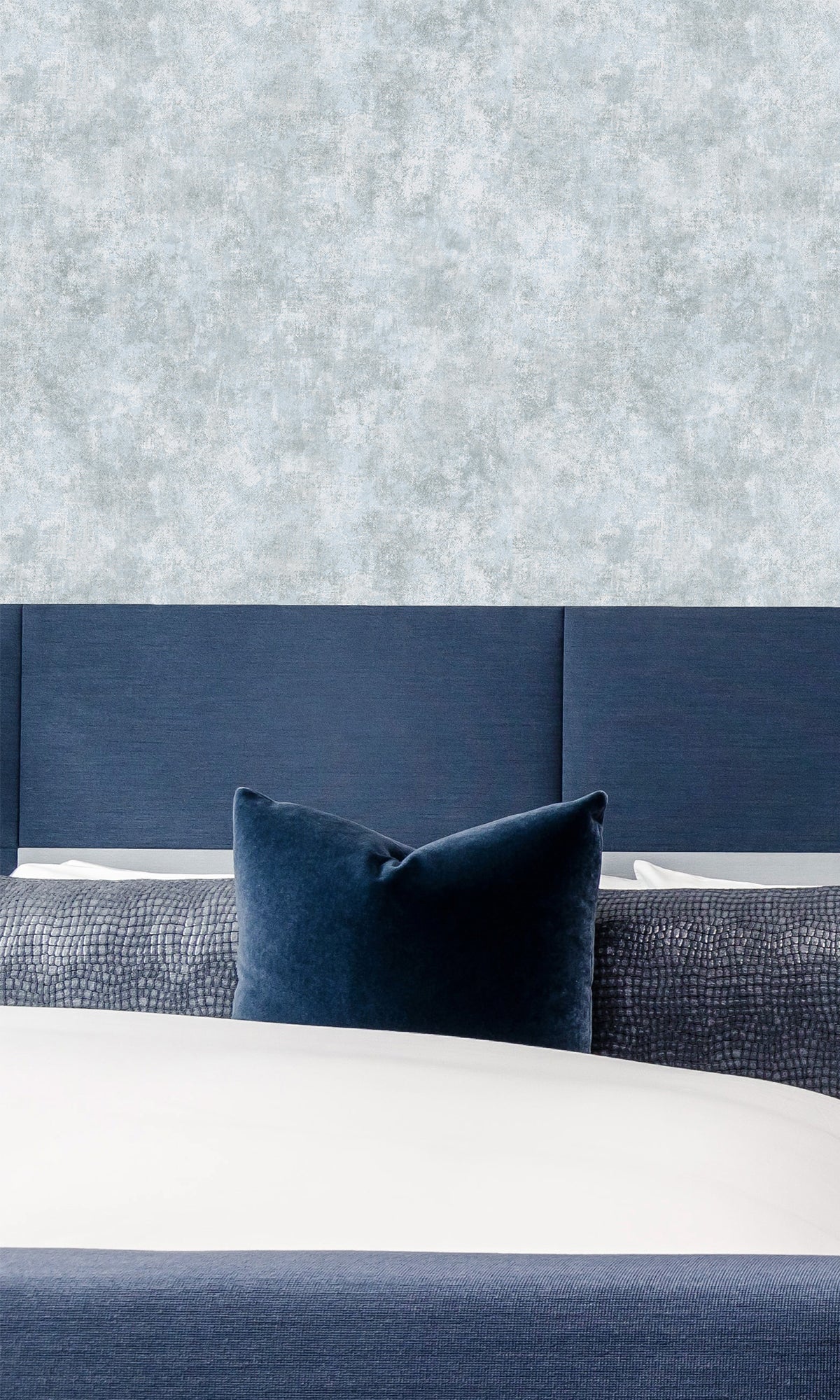 Premium Carbon Faux Concrete Textured Vinyl Wallpaper Roll - Commercial Grade Peel & Stick (C7684) - Perfect for Office, Restaurant, Retail & Modern Home Decor