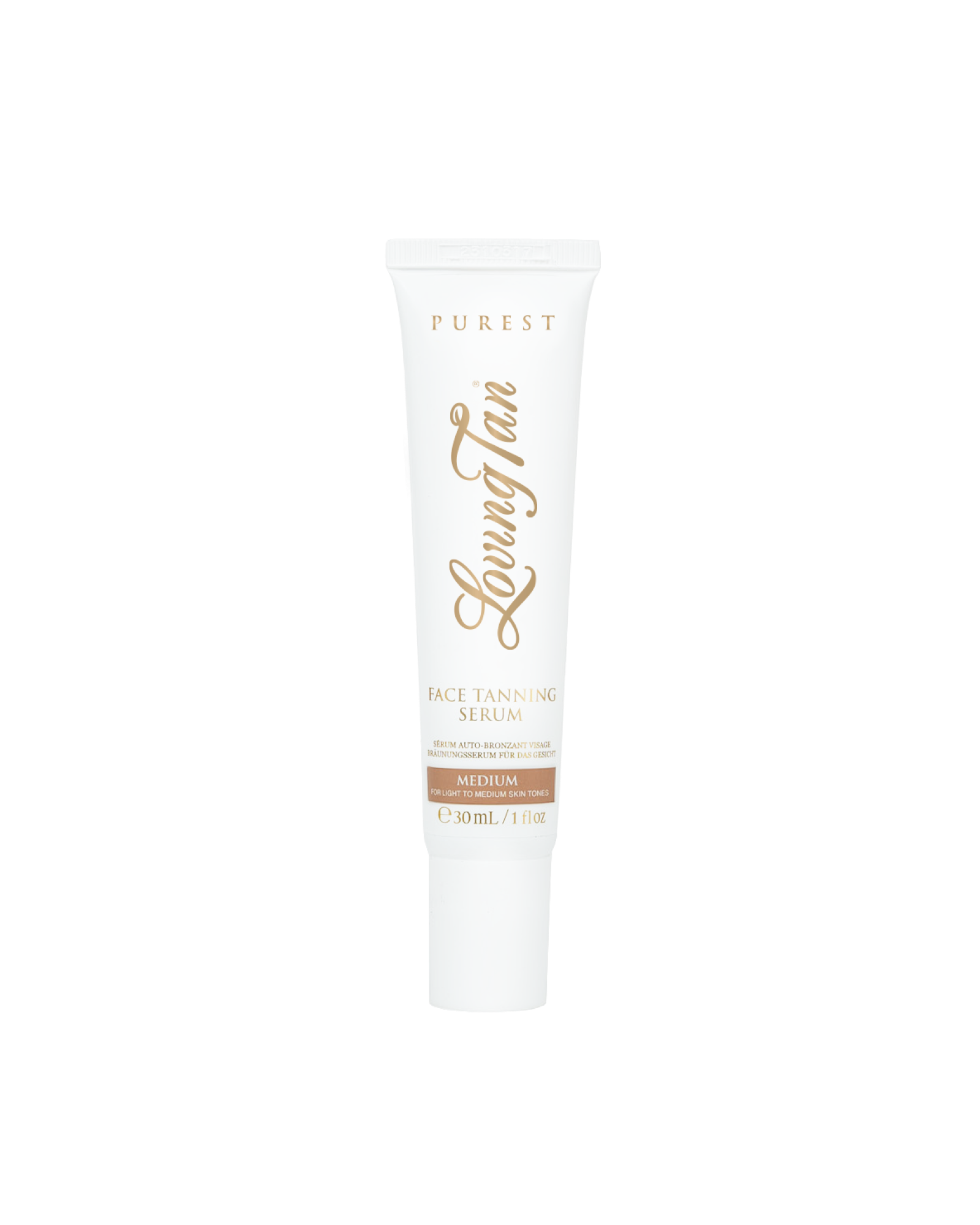 Loving Tan Purest Face Tanning Serum - Natural Self Tanner for Glowing Skin | Perfect for Daily Use & Special Occasions