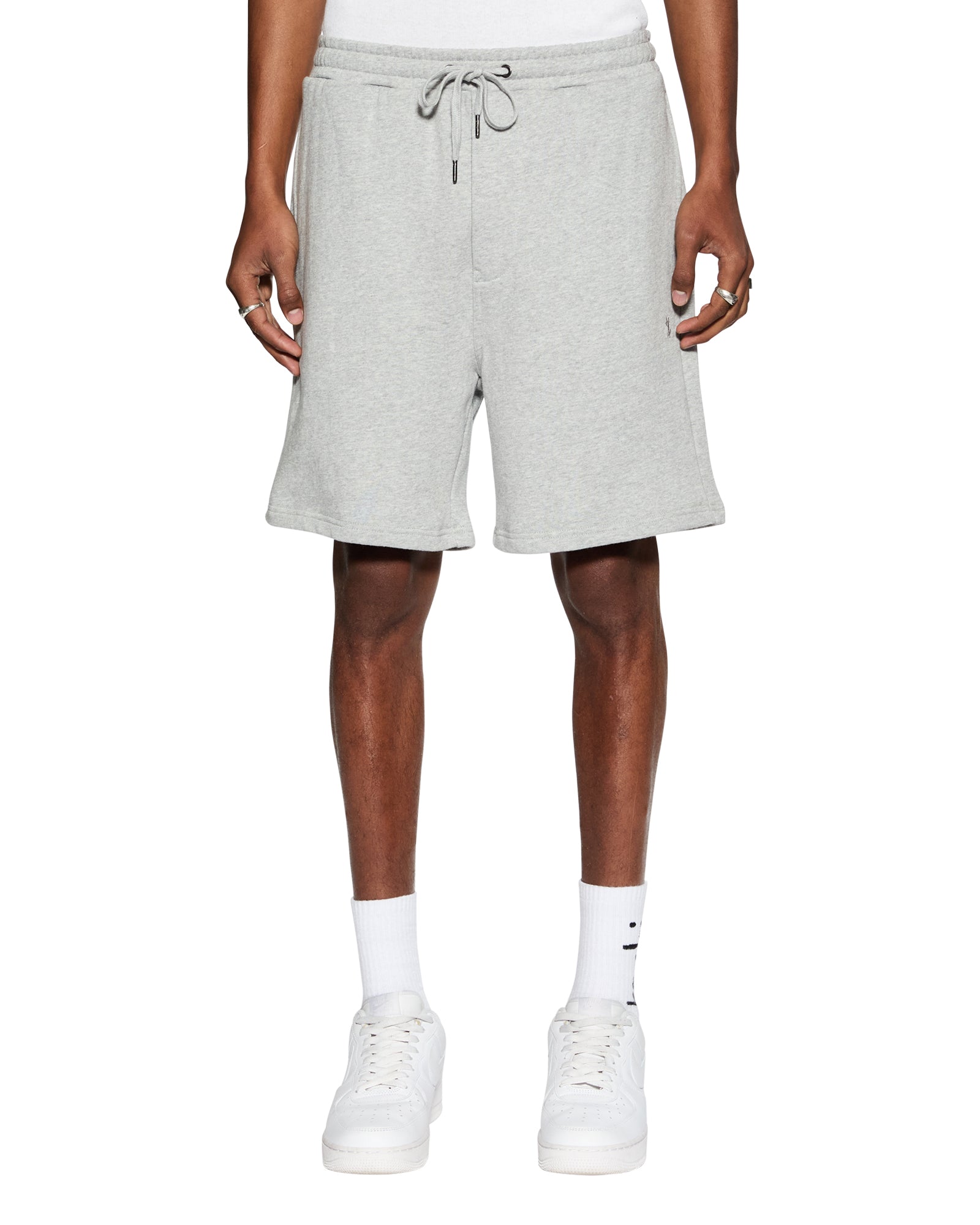 4 X 4 TRAK Short Grey Marle - Comfortable Athletic Shorts for Men & Women - Perfect for Running, Gym Workouts & Casual Wear