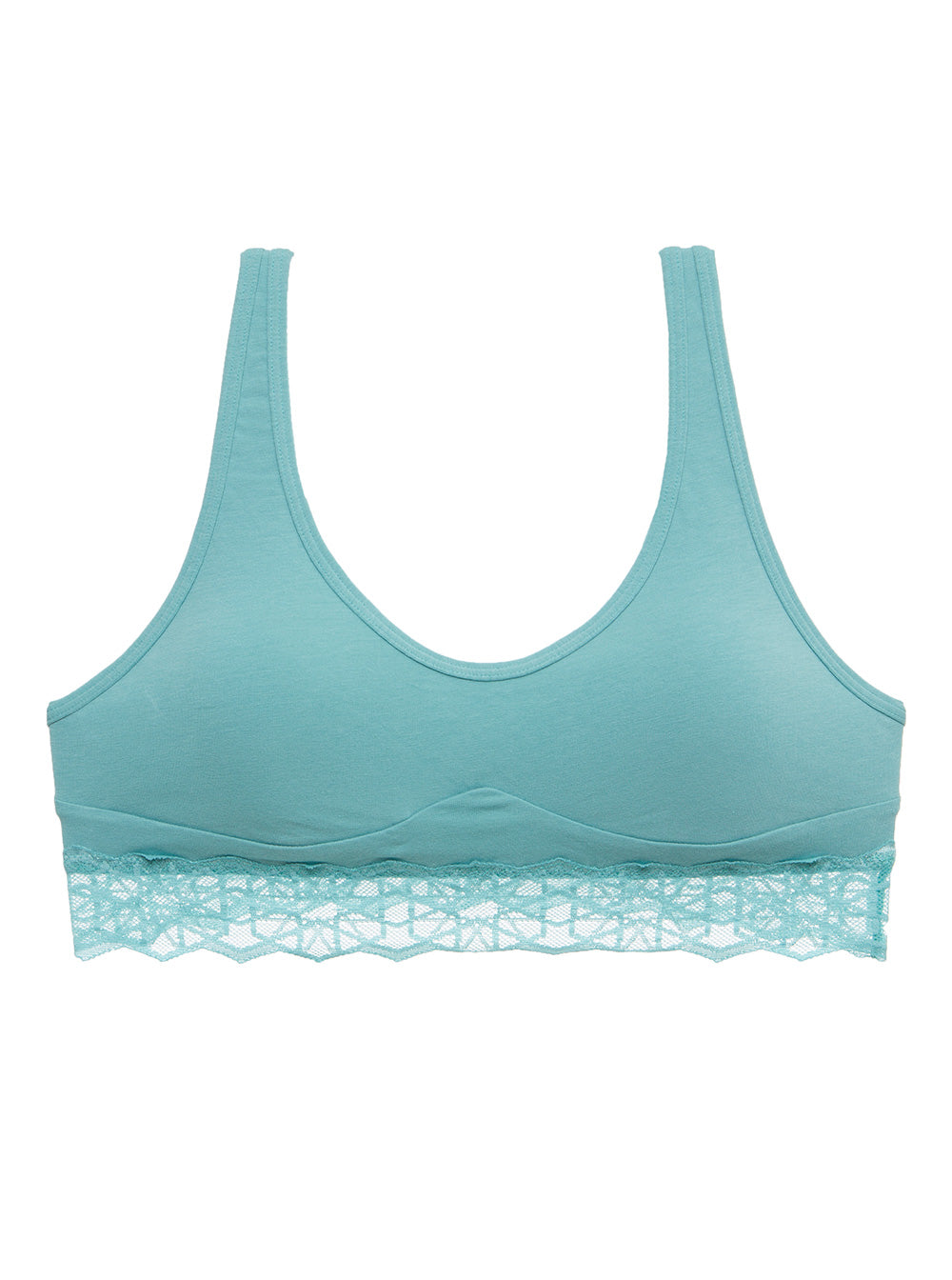 Avi Tall Triangle Tween Bralette - Comfortable Cotton Sports Bra for Girls, Perfect for Yoga, Dance & Everyday Wear