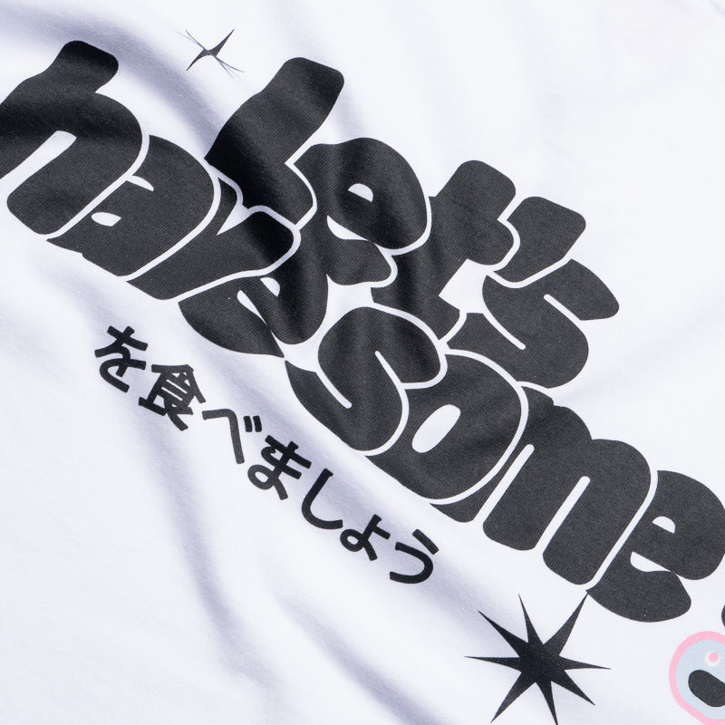 Trendy Ice Cream Bubble Gum Graphic T-Shirt for Women - Soft Cotton White Tee - Perfect for Casual Wear, Summer Outfits & Street Style