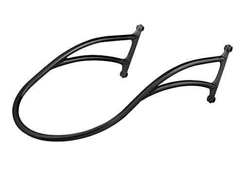 Indian Motorcycles Front Tubular Fender Bumper - Black Heavy Duty Crash Bar for Harley Davidson & Cruiser Bikes - Off-Road Protection & Custom Styling Accessory