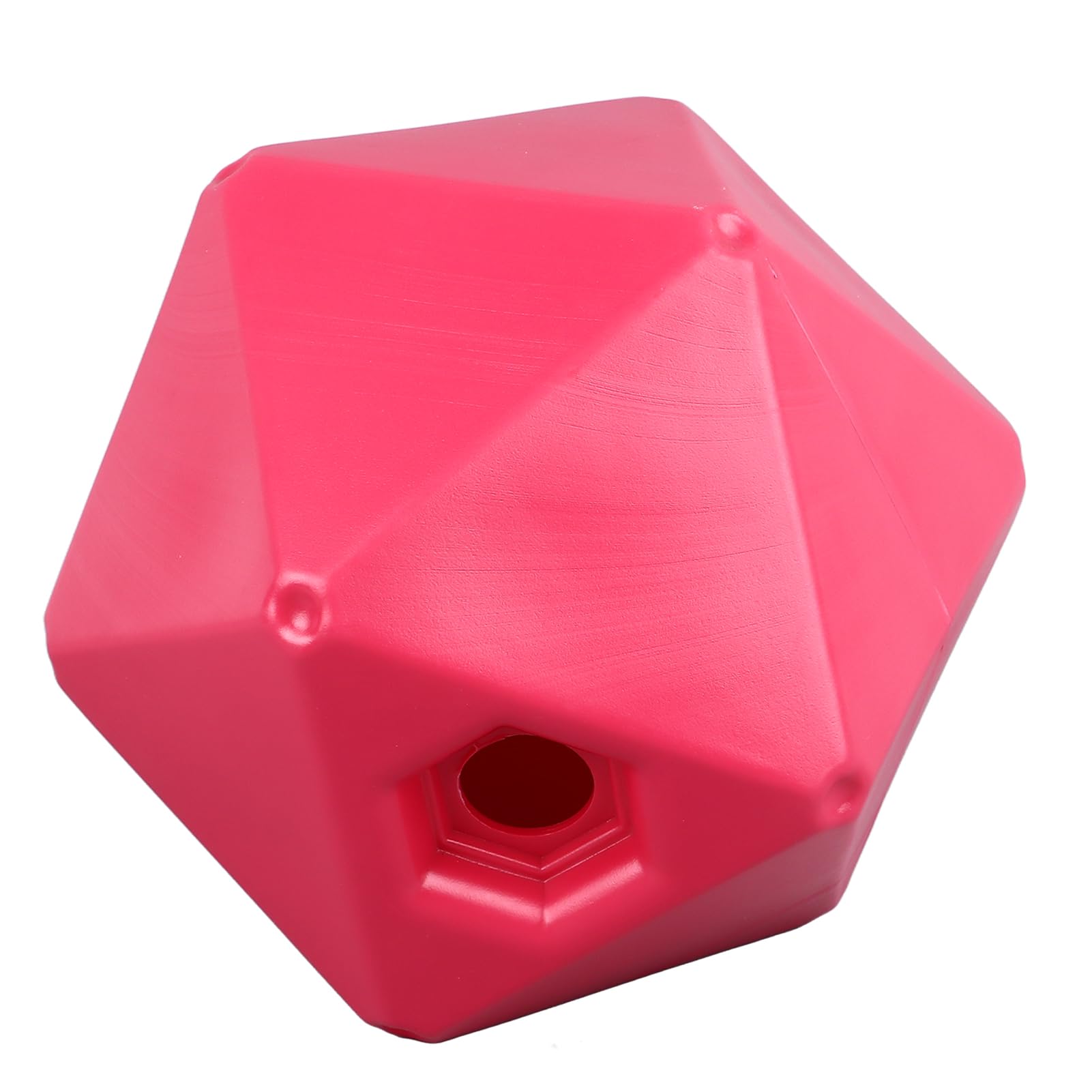 Slow Feed Hay Ball Feeder - Fun Polygon Horse Treat Toy for Chasing & Herding - Perfect for Boredom Relief & Training Exercises