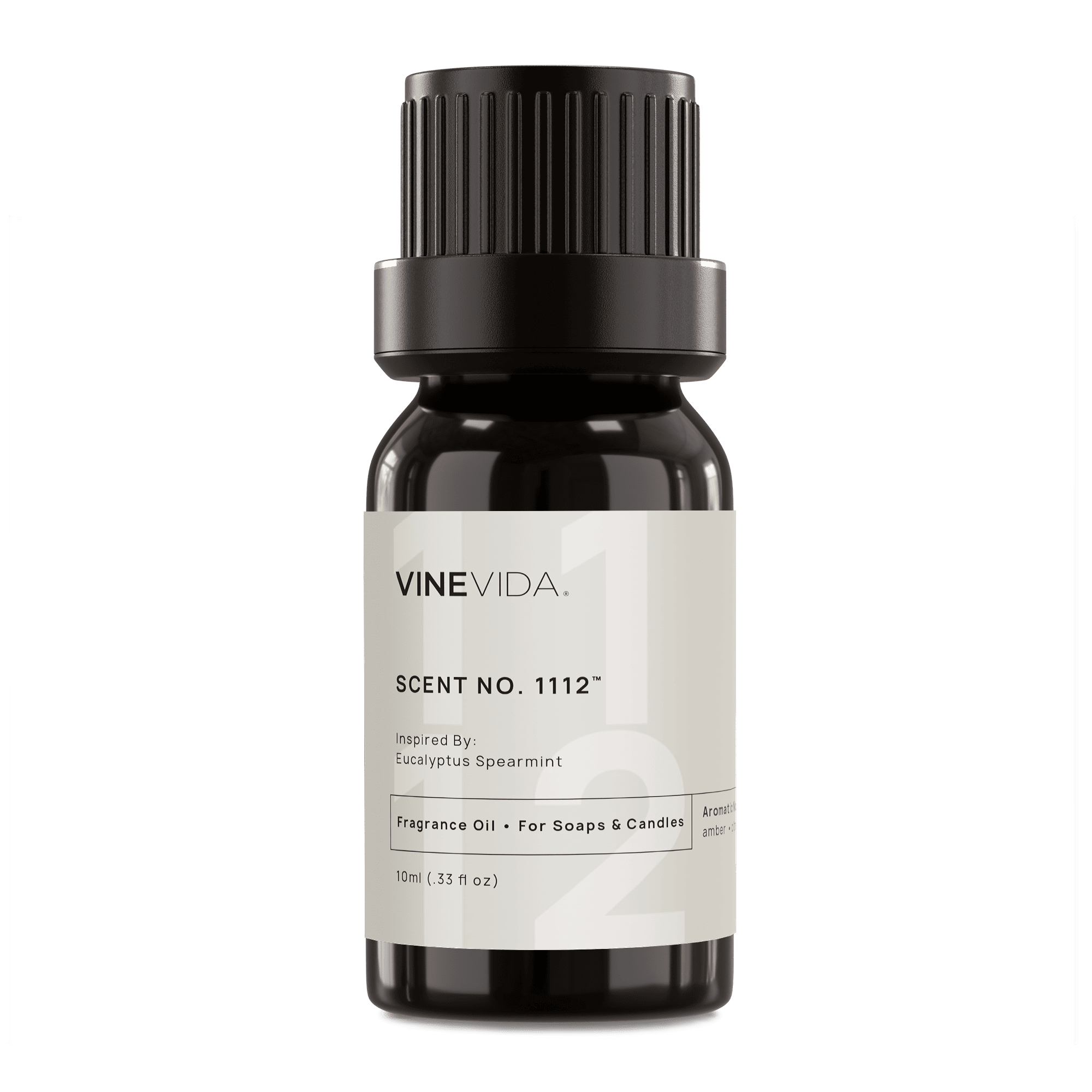 NO. 1112 Eucalyptus Spearmint Fragrance Oil for Soap Making & Candle Making - Inspired by Bath & Body Works - Perfect for DIY Home Spa, Aromatherapy & Relaxation