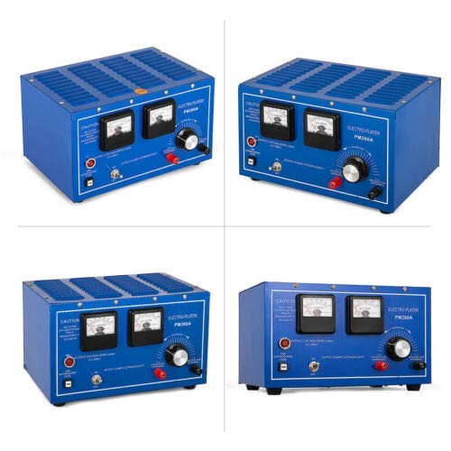 110V 30A Jewelry Plating Rectifier - Gold/Silver/Platinum Electroplating Machine for Jewelry Making, Surface Treatment & Metal Coating (US Stock) | Perfect for DIY Jewelry Crafting, Small Business & Professional Metal Finishing