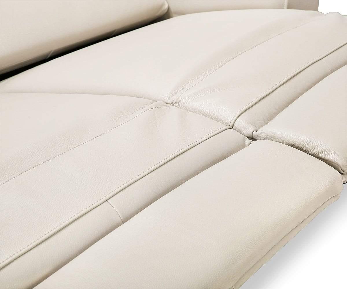 Lewen Power Motion Recliner Sofa - Electric Lift Reclining Sofa with Massage & Heat for Living Room, Home Theater & Office Relaxation