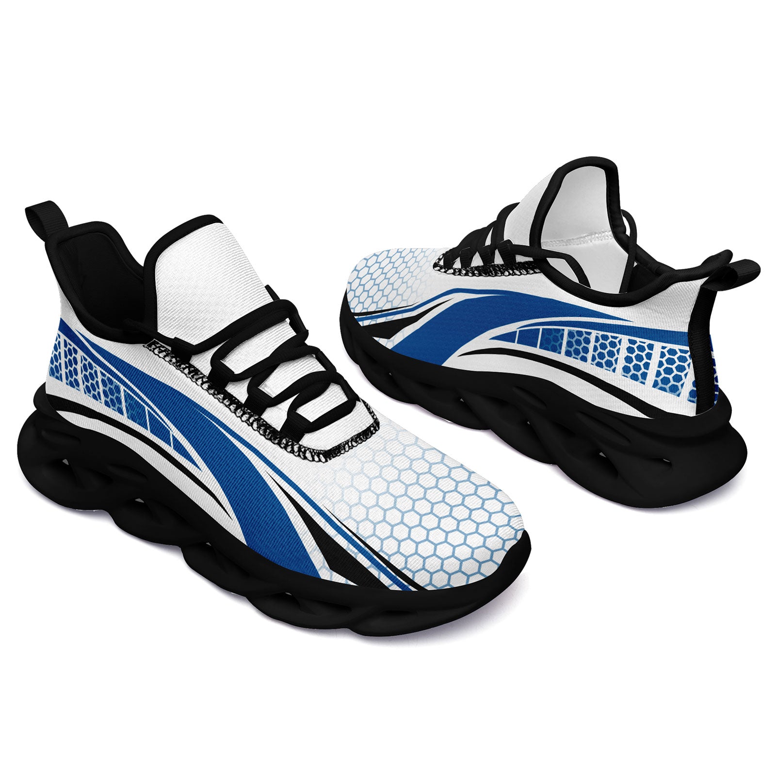 Custom Maxsoul Personalized Sneakers for Men & Women - Lightweight Comfortable Walking Shoes FN003 E025022 (Size 15) - Perfect for Gym, Running & Casual Wear