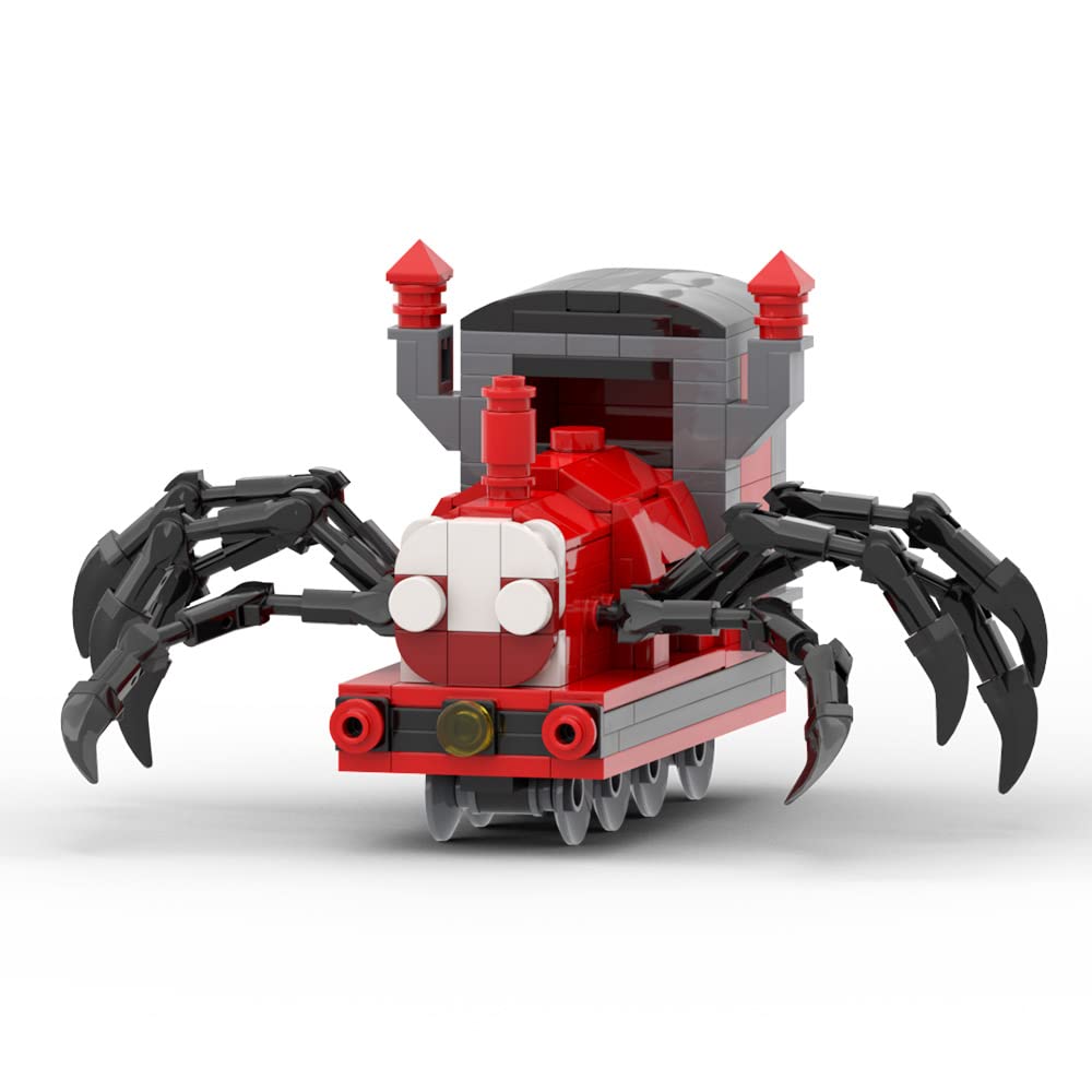 Charles Train Building Blocks Set - 262 Pcs Horror Game Monster Train Model Toy for Kids & Collectors | STEM Educational Construction Toy for Boys & Girls | Perfect for Display, Role Play & Creative Playtime