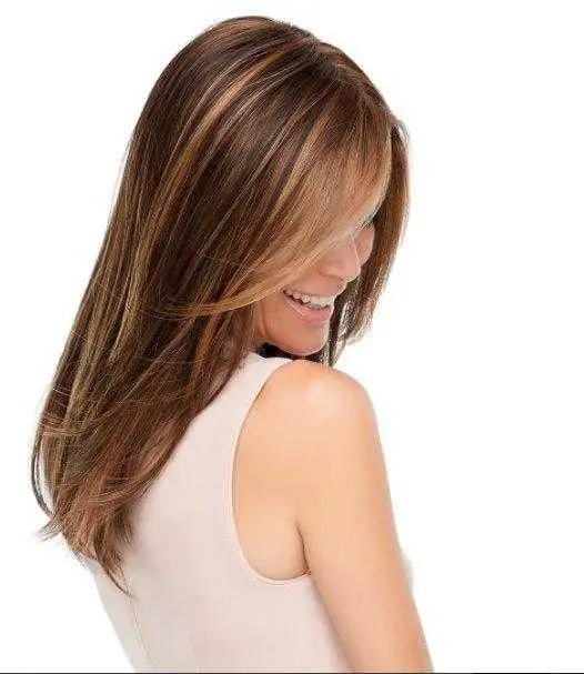 Top Style 18 Inch Synthetic Hair Topper for Women - Natural Looking Hairpiece for Thinning Hair - Perfect for Daily Wear & Special Occasions