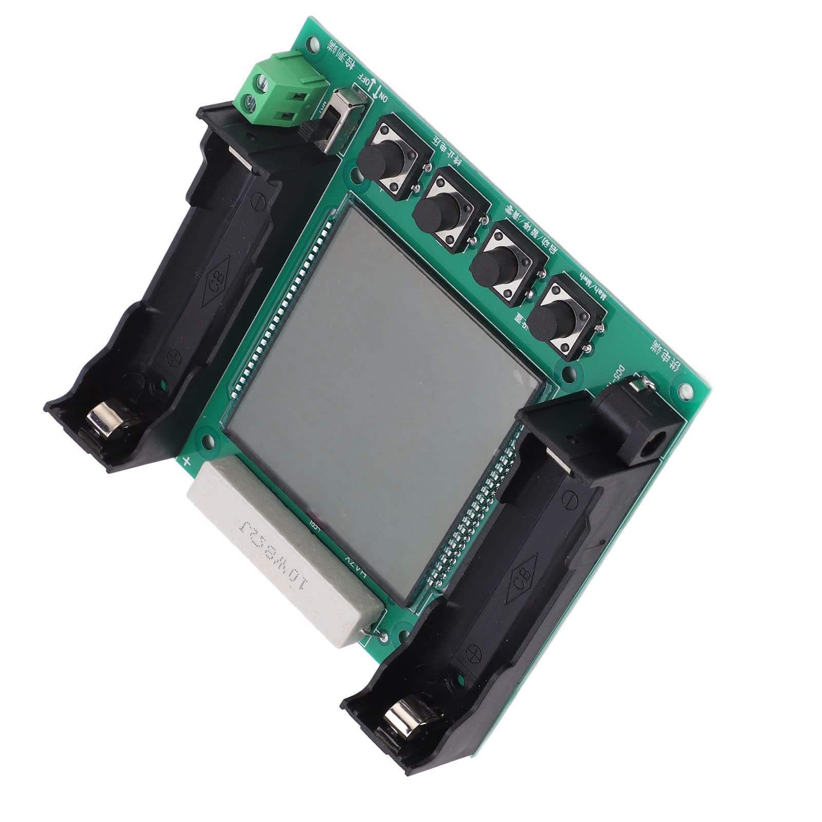 Digital Battery Capacity Tester - Accurate mAh/mWh Measurement for Lithium Batteries - Perfect for RC Cars, Solar Power Banks & DIY Electronics Projects