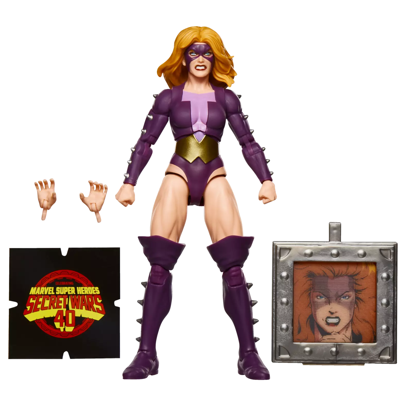 Marvel Legends Secret Wars Titania 6-Inch Action Figure - Collectible Toy for Marvel Fans & Comic Book Display