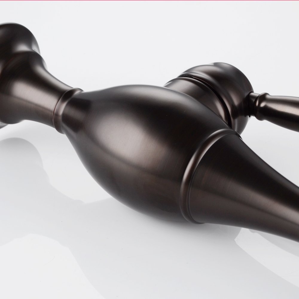 Wovier Oil Rubbed Bronze Waterfall Bathroom Faucet - Single Handle Vessel Sink Faucet with Tall Spout, Matte Black Basin Mixer Tap for Modern Vanity & Bathroom Decor | Perfect for Powder Rooms, Master Baths & Luxury Home Renovations