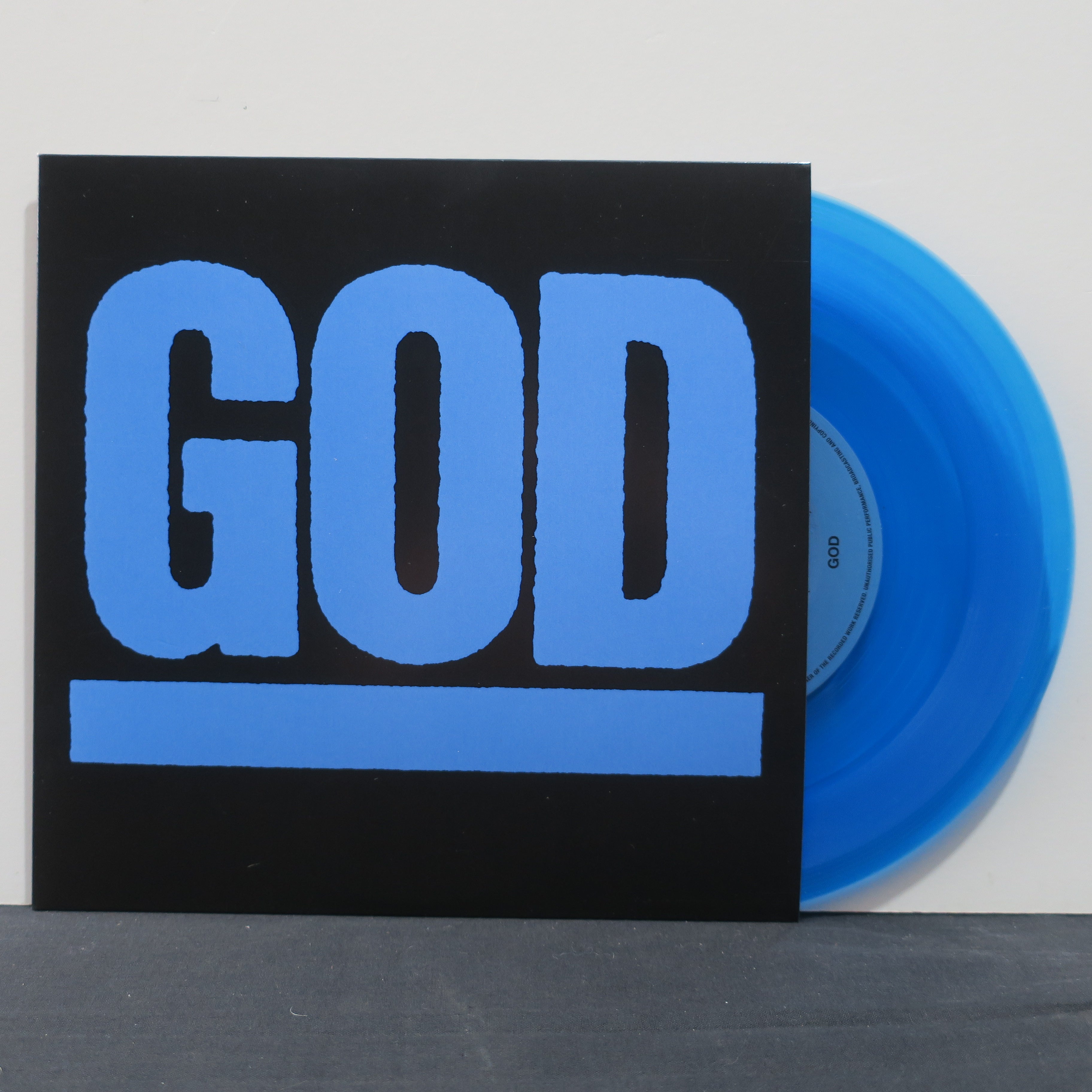 GOD 'My Pal' Limited Edition Blue Vinyl 7
