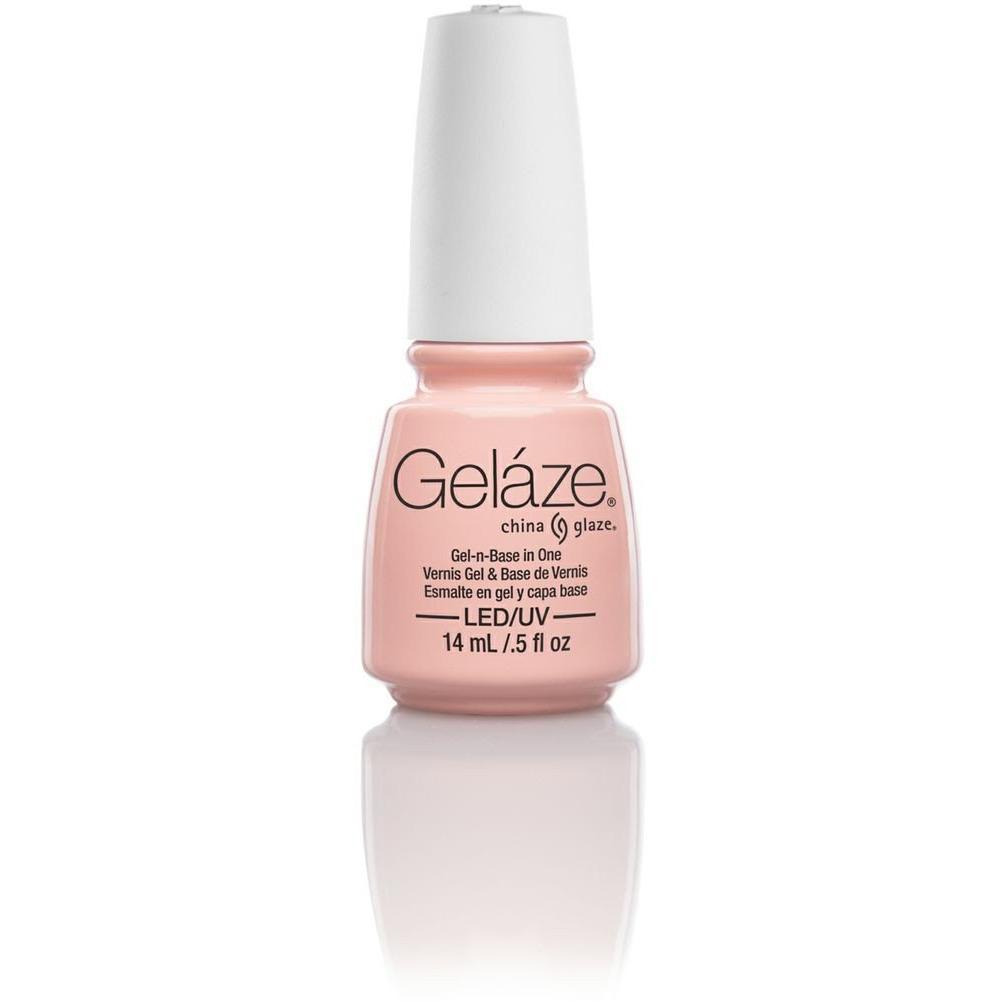 China Glaze Gelaze Nail Polish - Diva Bride #81807, 0.5 oz - Long-Lasting Gel-Like Shine for Weddings, Parties & Special Occasions