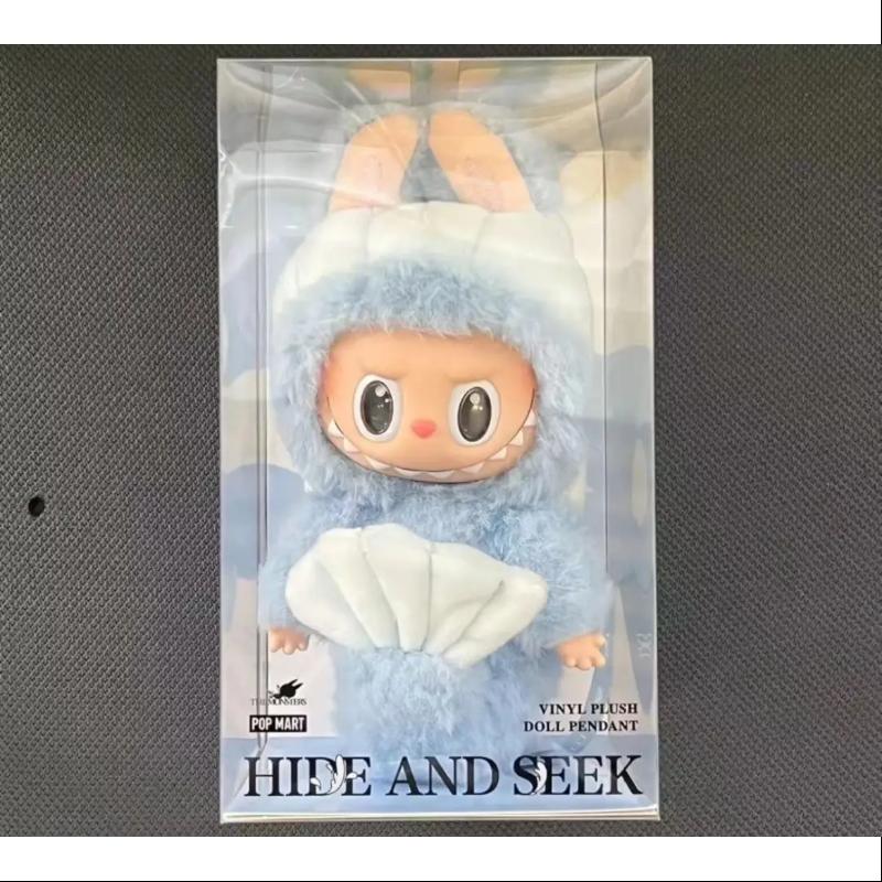 Labubu THE MONSTERS HIDE AND SEEK IN SINGAPORE Limited Edition Vinyl Plush Doll Pendant - Cute Collectible Toy for Fans, Gifts & Display