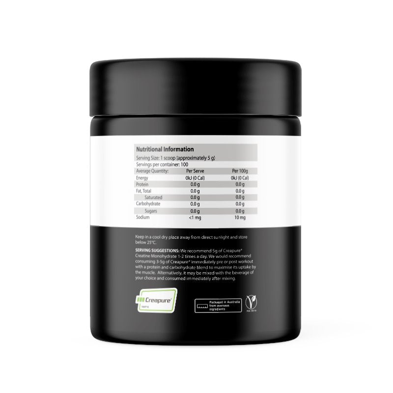 ATP Science Creatine Monohydrate Powder - Premium Muscle Building Supplement for Athletes & Bodybuilders - Supports Strength, Endurance & Recovery - Ideal for Pre/Post Workout & Fitness Training