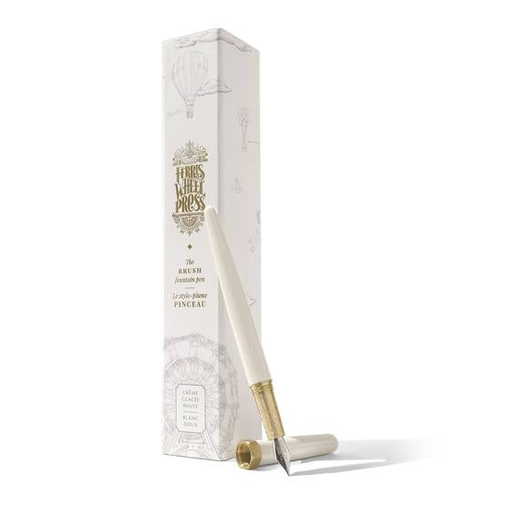 Ferris Wheel Press The BRUSH Fountain Pen - Premium Calligraphy Pen for Writing, Drawing & Art - Perfect for Journaling, Note Taking & Creative Projects