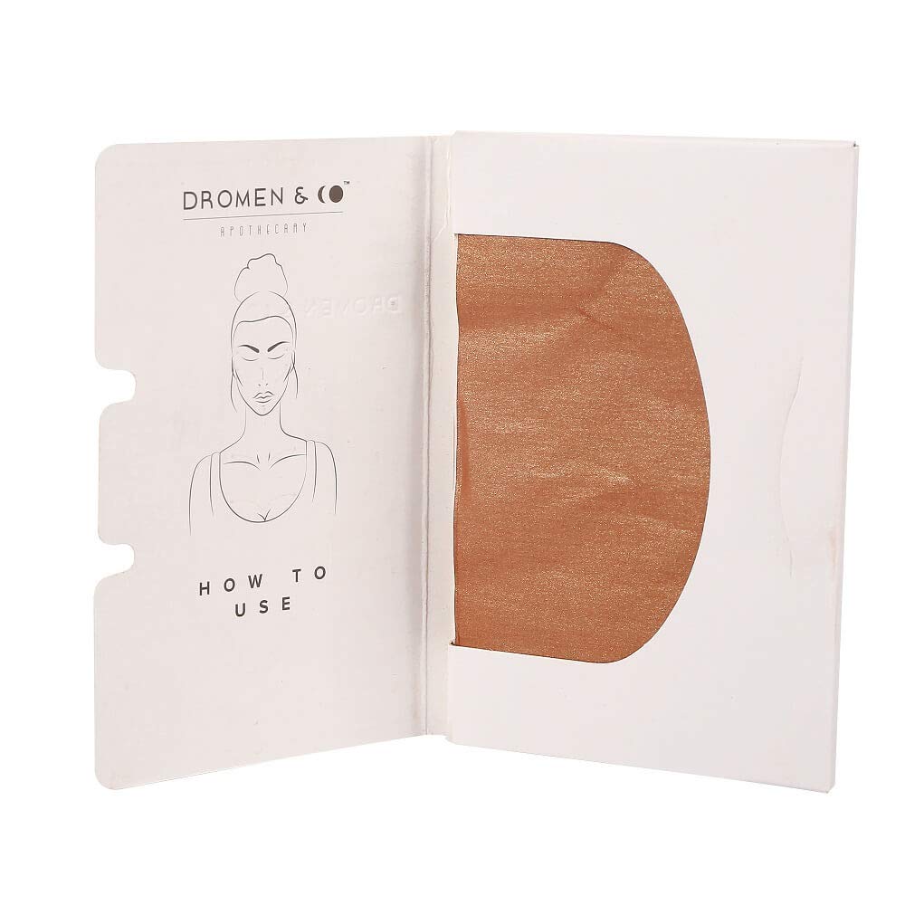 Dromen & Co Bronze Highlighter Paper Combo - 2-Pack Premium Metallic Gift Wrap for Birthdays, Weddings & Special Occasions