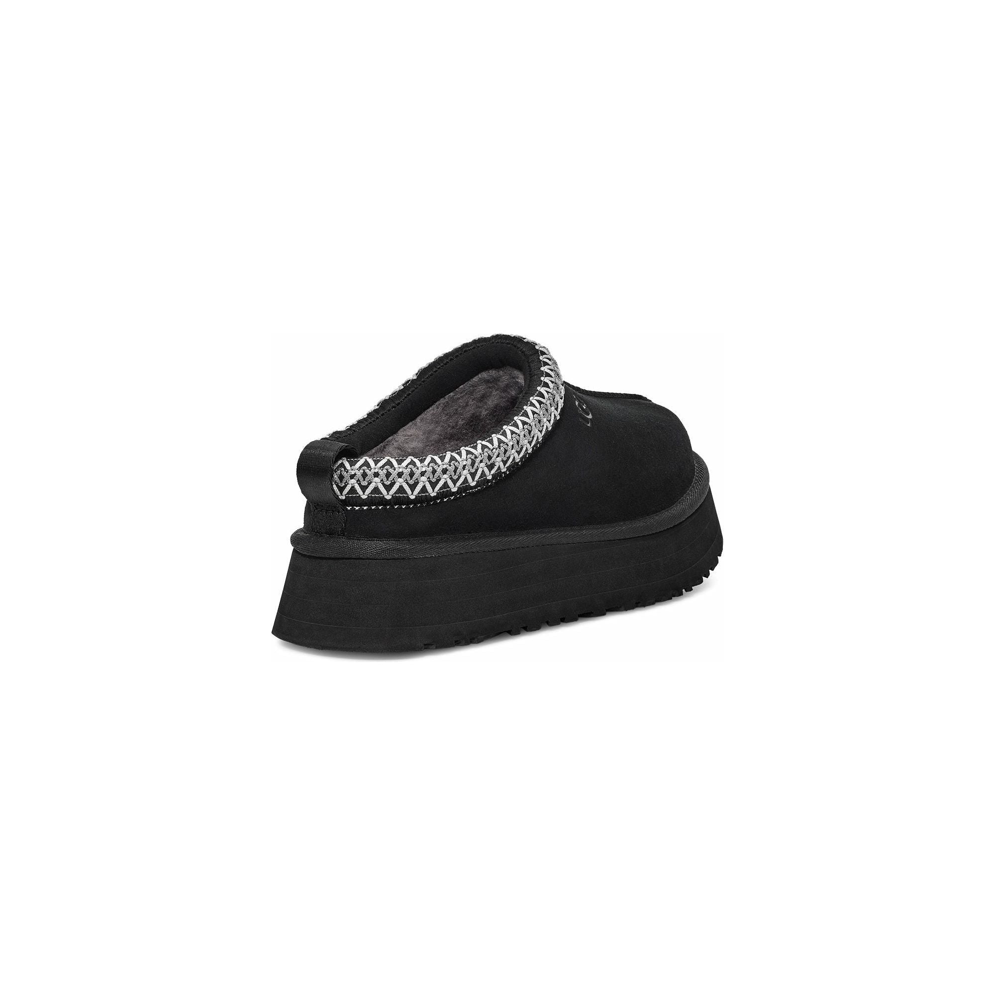 UGG Women's Tazz Slipper - Cozy Faux Fur Lined House Shoes for Women, Black - Perfect for Indoor Comfort & Relaxation at Home